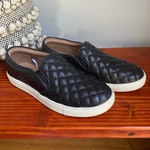 A New Day Black Quilted Sneakers